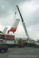 SRN4 Swift (GH-2004) at the Hovercraft Museum